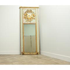 French 19th Century Painted Gilt Trumeau - 3639266