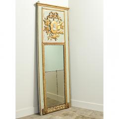 French 19th Century Painted Gilt Trumeau - 3639321