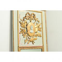 French 19th Century Painted Gilt Trumeau - 3639327