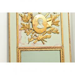 French 19th Century Painted Gilt Trumeau - 3639356