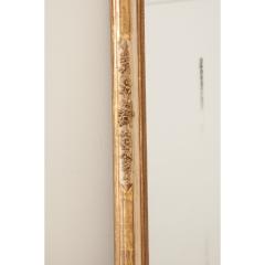 French 19th Century Painted Giltwood Mantle Mirror - 3234409
