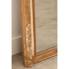 French 19th Century Painted Giltwood Mantle Mirror - 3234412
