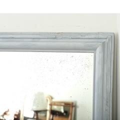 French 19th Century Painted Mantel Mirror with Original Glass - 4406546