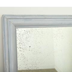 French 19th Century Painted Mantel Mirror with Original Glass - 4406557