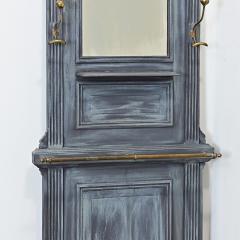 French 19th Century Painted Oak Hall Tree - 4606850