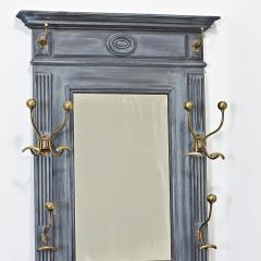 French 19th Century Painted Oak Hall Tree - 4606851