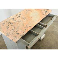 French 19th Century Painted Shop Counter - 4402134