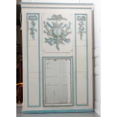 French 19th Century Painted Trumeau - 2126443