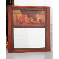 French 19th Century Painted Trumeau - 2538651