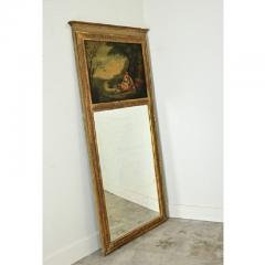 French 19th Century Painted Trumeau - 4135232
