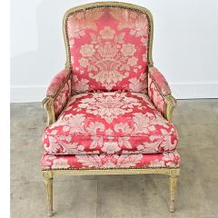 French 19th Century Painted and Upholstered Bergere - 4811965