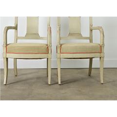 French 19th Century Pair of Directoire Fauteuils - 4150091