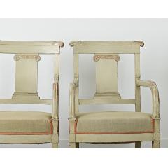 French 19th Century Pair of Directoire Fauteuils - 4150094