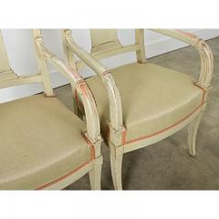 French 19th Century Pair of Directoire Fauteuils - 4150111