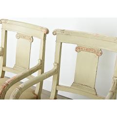 French 19th Century Pair of Directoire Fauteuils - 4150144