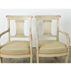 French 19th Century Pair of Directoire Fauteuils - 4150171