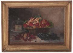 French 19th Century Pair of Still Life Oil Paintings By Menne - 1894832
