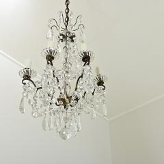 French 19th Century Petite Crystal Chandelier - 3888223