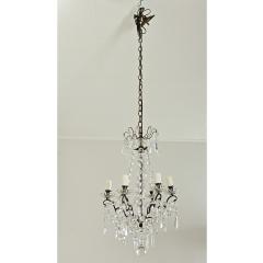 French 19th Century Petite Crystal Chandelier - 3888240