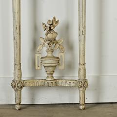 French 19th Century Petite Painted Demilune Console - 3870121