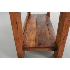 French 19th Century Pine Artisans Workbench - 2431832