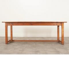 French 19th Century Pine Drapery Table - 2805920