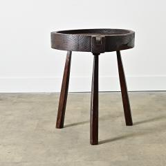 French 19th Century Pine Oak Cheese Press Stand - 4488743