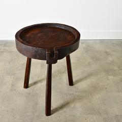 French 19th Century Pine Oak Cheese Press Stand - 4488753