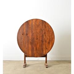 French 19th Century Pine Oak Wine Taster s Table - 4482213