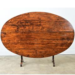 French 19th Century Pine Vendange Wine Taster s Table - 4811834
