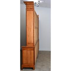French 19th Century Pine and Glass Door Bibliotheque - 4555241