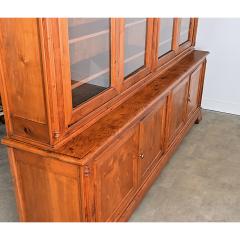 French 19th Century Pine and Glass Door Bibliotheque - 4555255