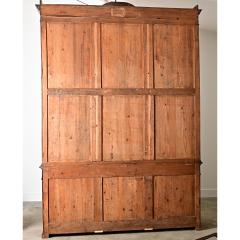 French 19th Century Pitch Pine Bibliotheque - 4530279