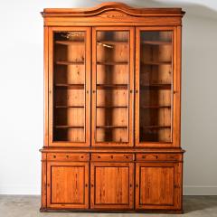 French 19th Century Pitch Pine Bibliotheque - 4530290