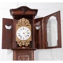 French 19th Century Provincial Horloge Case Clock - 2010501