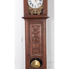 French 19th Century Provincial Horloge Case Clock - 2010512