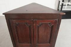 French 19th Century Provincial Oak Corner Cabinet - 1230881