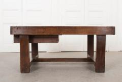 French 19th Century Provincial Oak Low Table - 1248602