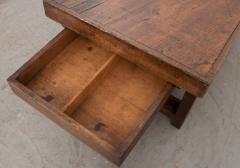 French 19th Century Provincial Oak Low Table - 1248606