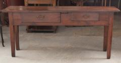 French 19th Century Provincial Oak Server - 1237660