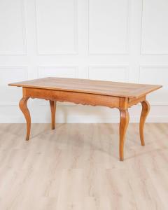 French 19th Century Provincial Walnut Farm Table - 4593531