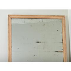 French 19th Century Raw Pine Mirror - 3832985