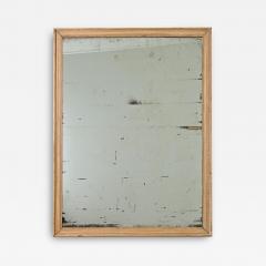 French 19th Century Raw Pine Mirror - 3841396