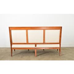 French 19th Century Restauration Fruitwood Settee - 4482225