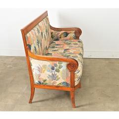 French 19th Century Restauration Fruitwood Settee - 4482235