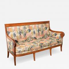 French 19th Century Restauration Fruitwood Settee - 4490835