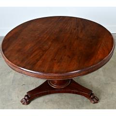 French 19th Century Restauration Mahogany Gueridon - 4798728