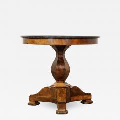 French 19th Century Restauration Rosewood Center Table - 1566039