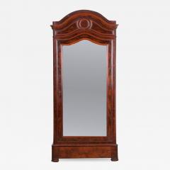 French 19th Century Restauration Style Mahogany Armoire - 1461760