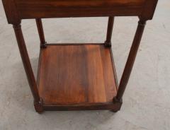 French 19th Century Restoration Style Walnut Bedside Table - 973027